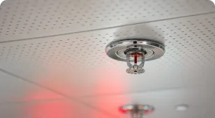Closed sprinkler heads